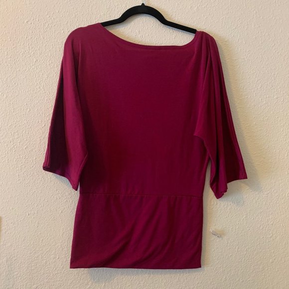 Magenta bat winged kimono - Picture 1 of 2